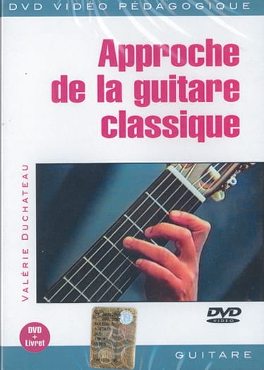 DVD - Approche de la Guitare Classique - Valérie Duchateau - Partition