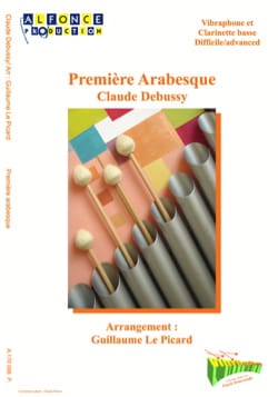 Première arabesque DEBUSSY Partition Vibraphone