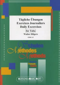 Exercices journaliers Walter Hilgers Partition Tuba