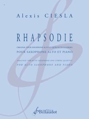Parcourir les pages Rhapsodie - Alexis Ciesla - Partition