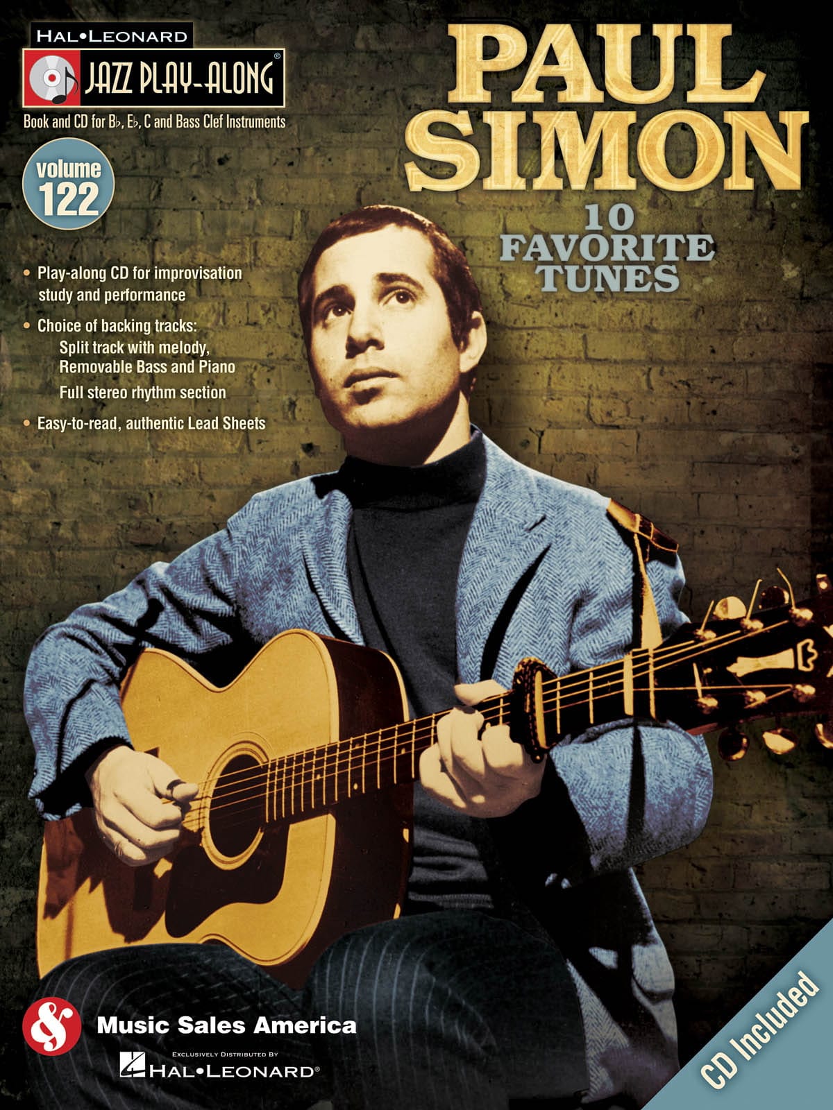 Jazz play-along volume 122 - Paul Simon Paul Simon Partition Jazz