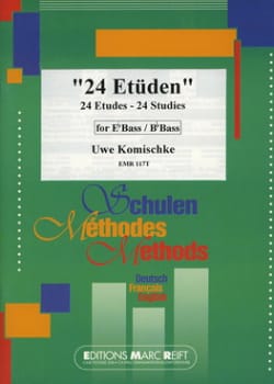 24 Etudes Uwe Komischke Partition Tuba