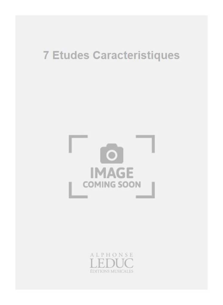 7 Etudes Caractéristiques Jean-Baptiste Arban Partition Trompette