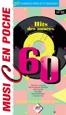 Music en poche N° 50 - Hits des années 60 Partition Chanson française