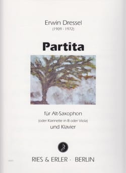 Partita Erwin Dressel Partition Saxophone