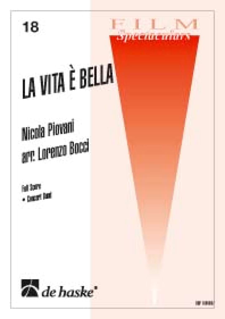 La Vita è Bella Piovani Nicola Partition