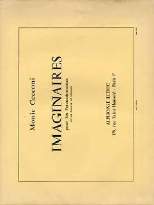 Imaginaires - 6 percussions - Monic Cecconi - Partition