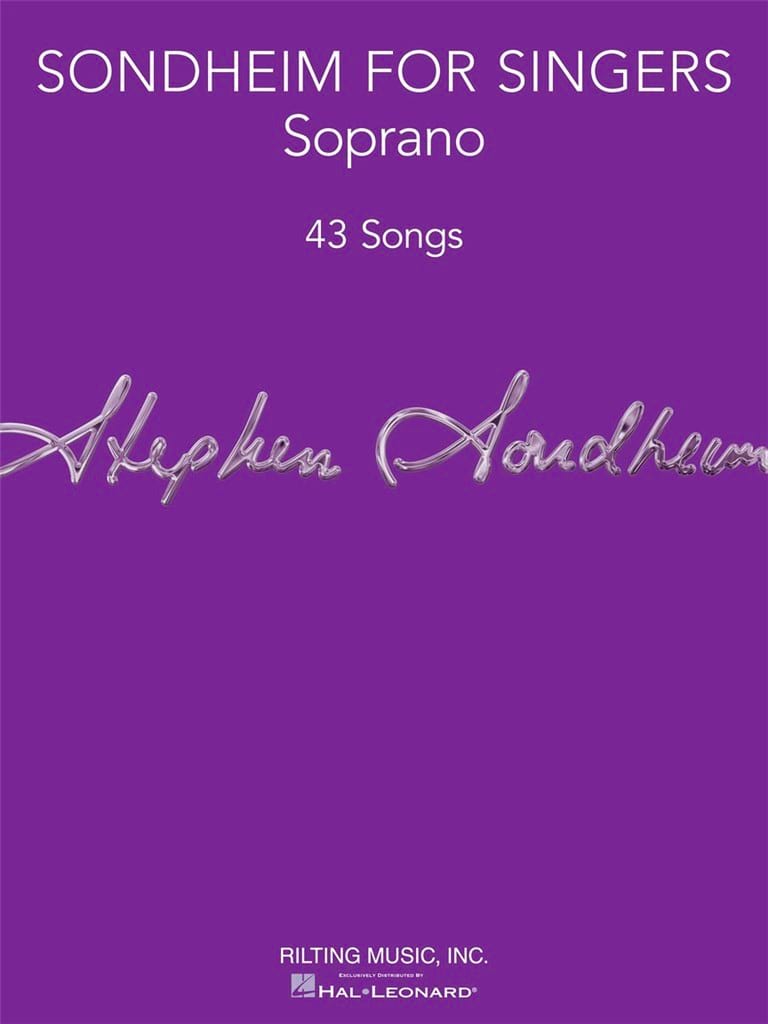 Sondheim for Singers Sondheim Stephen Partition