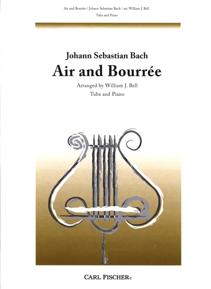 Air and Bourree BACH Partition Tuba