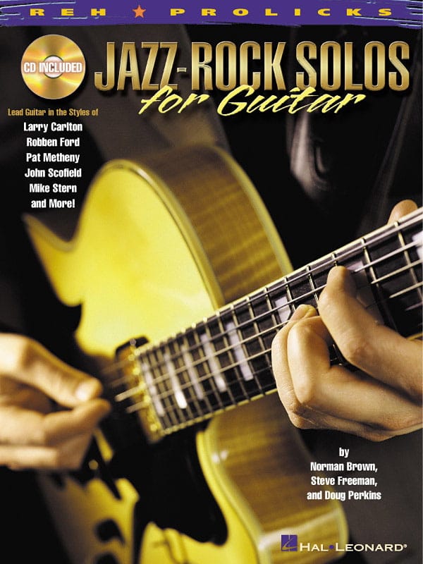 Jazz-Rock Solos For Guitar Brown / Freeman / Perkins Partition Guitare