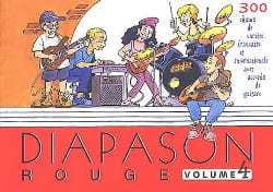 Diapason Rouge - Volume 4 Partition Chanson française