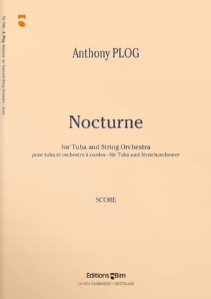 Nocturne Anthony Plog Partition Tuba