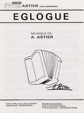 Eglogue André Astier Partition Accordéon