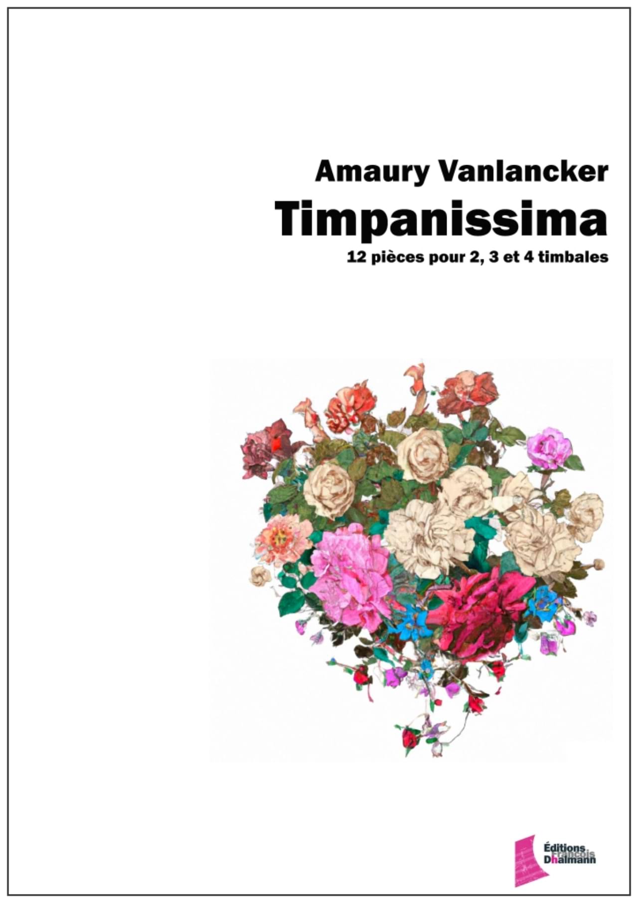 Timpanissima Amaury Vanlancker Partition Timbales