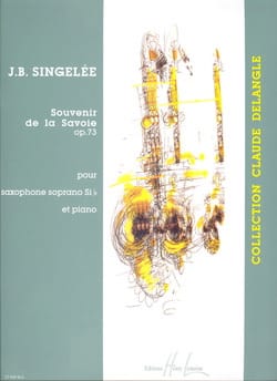 Souvenir de la Savoie Opus 73 - Jean-Baptiste Singelée - Partition