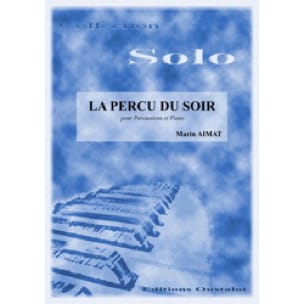 La Percu Du Soir Marin Aimat Partition Multi Percussions