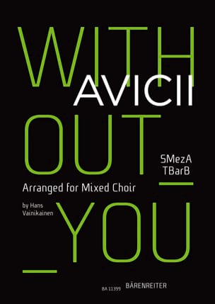 Without You - SABTB Avicii Partition Chœur