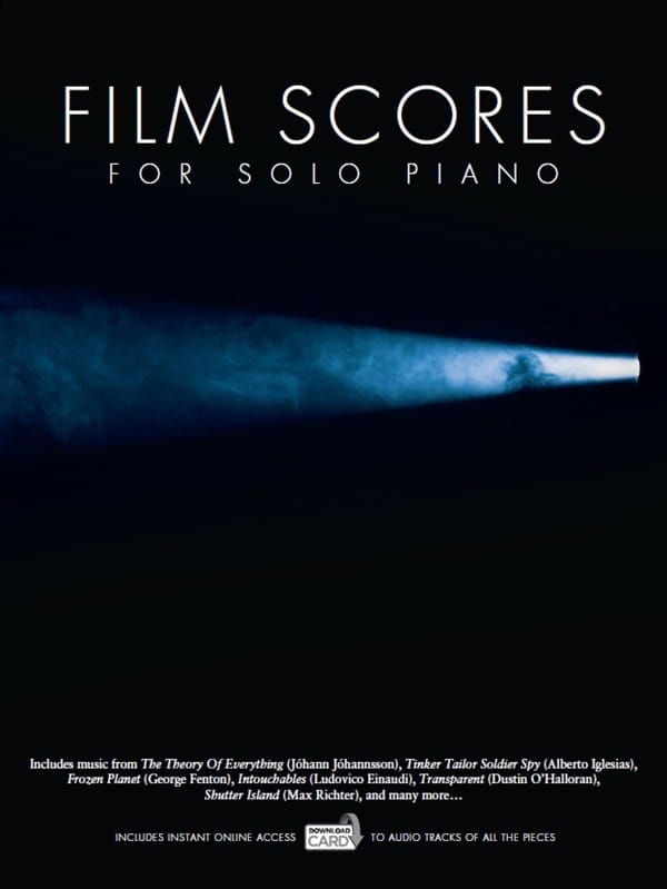Film Scores For Solo Piano Partition Musique de film