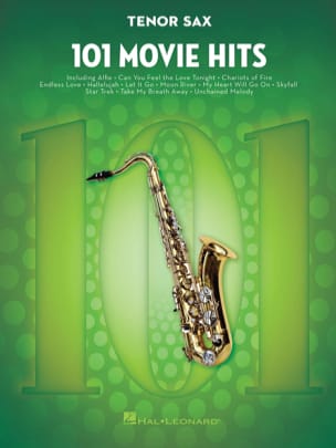 101 Movie Hits - Saxophone Ténor Partition Saxophone