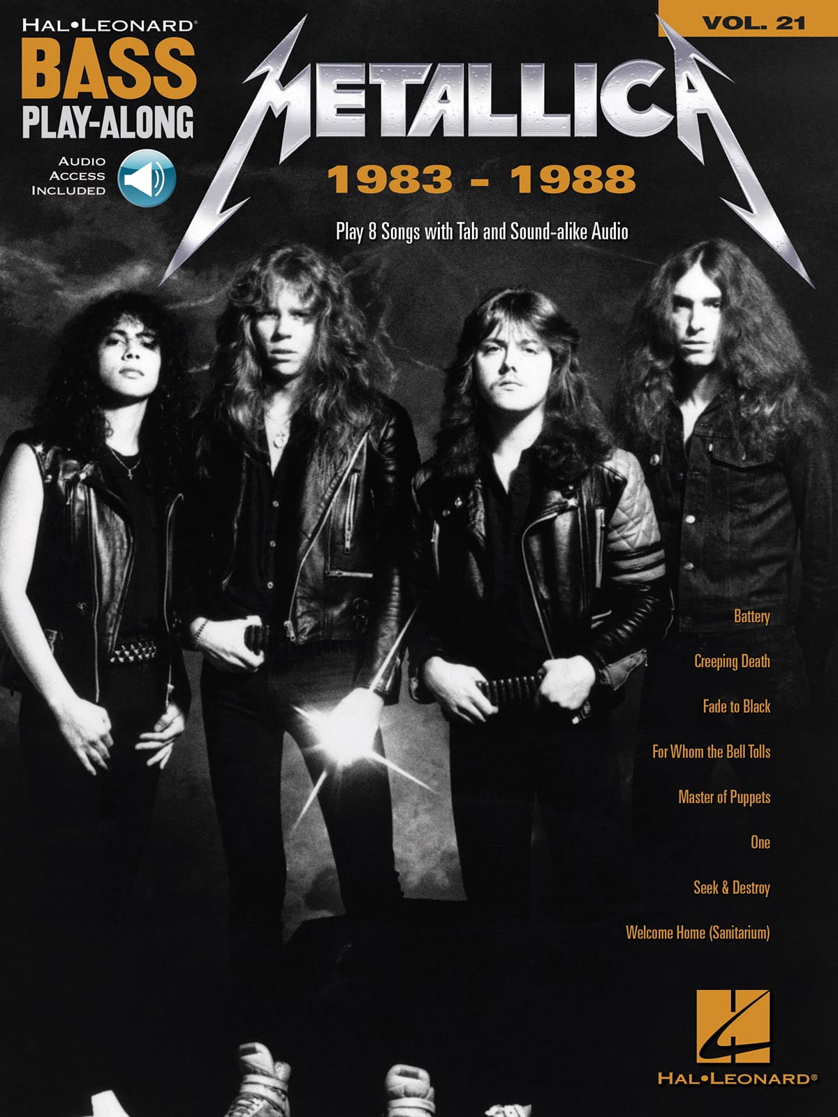 Bass Play-Along Volume 21 - Metallica: 1983-1988 - Metallica
