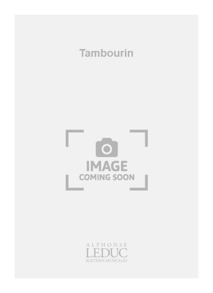 Tambourin - J.Ph. Rameau - Partition - Ensemble de percussions