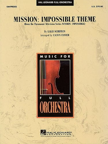 Mission: Impossible Theme - Lalo Schifrin - Partition