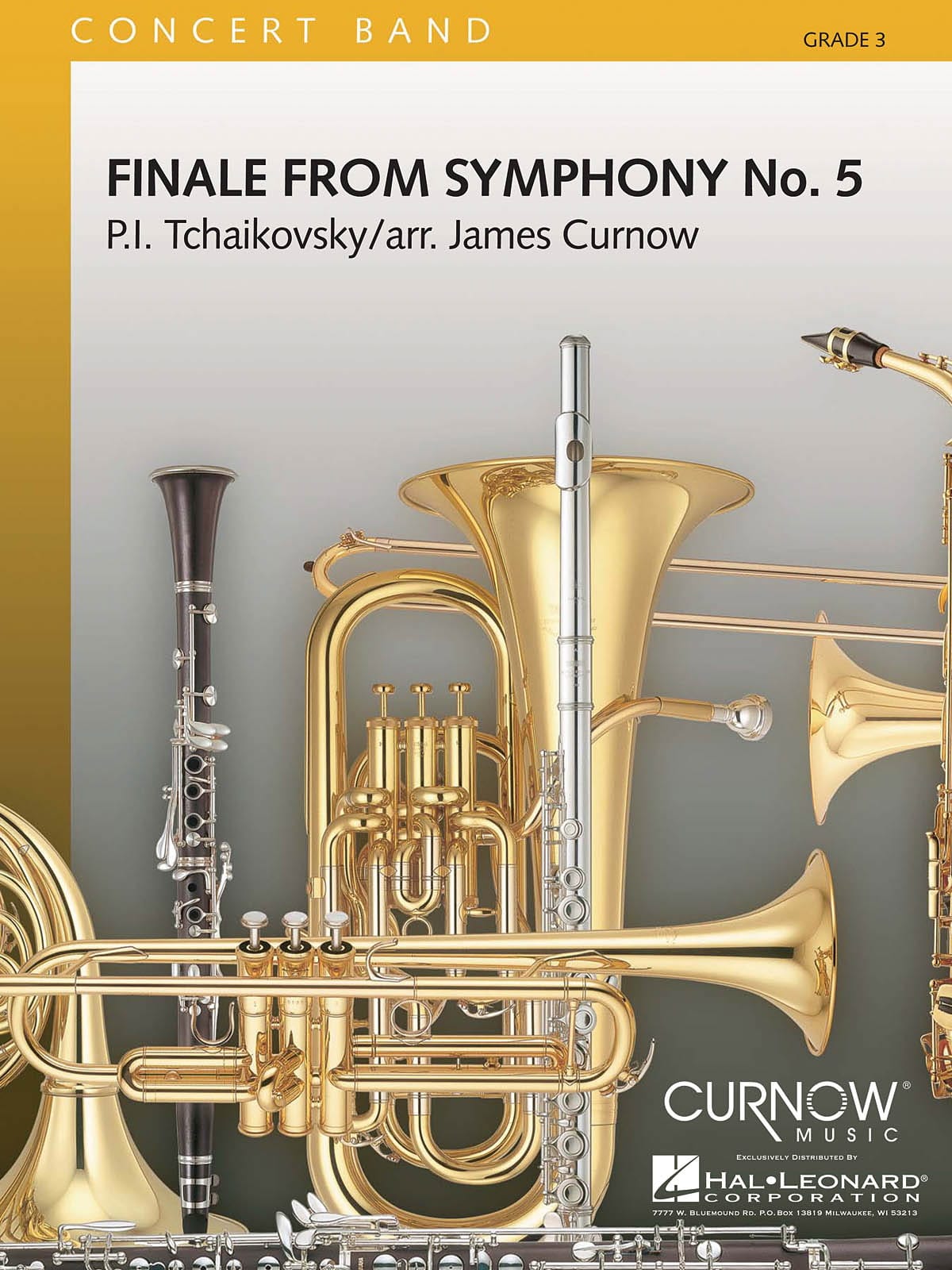 Finale from symphony N° 5 TCHAIKOVSKY Partition ENSEMBLES, BANDS