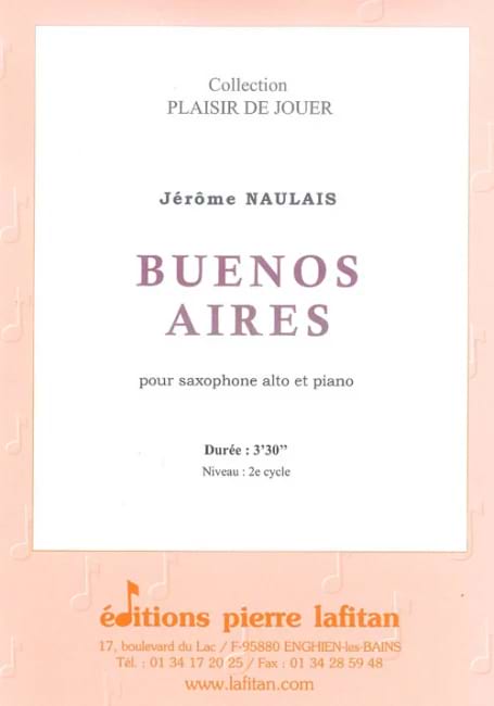 Buenos Aires Jérôme Naulais Partition