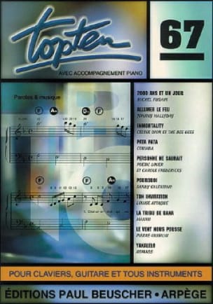 TOP TEN 67 Partition Chanson française