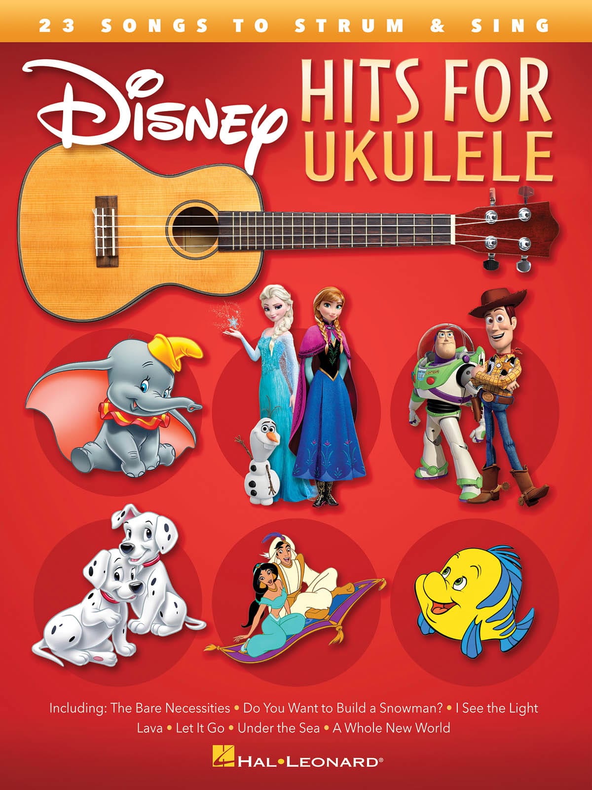 Disney Hits For Ukulele DISNEY Partition Musique de film