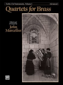Quartets For Brass Treble Clef Volume 1 - Advanced - Partition