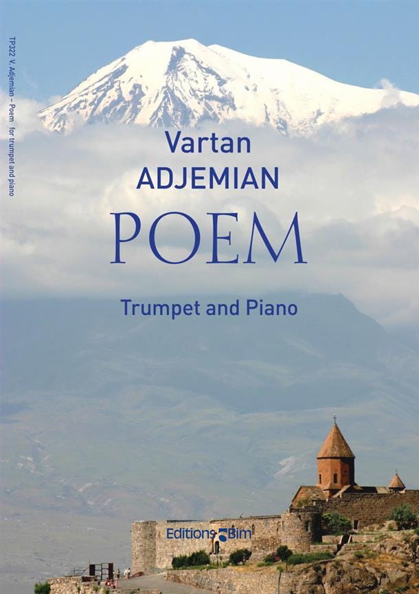 Poem Vartan Adjemian Partition Trompette