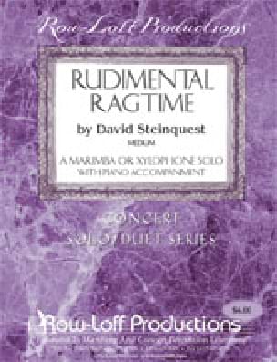 Rudimental Ragtime David Steinquest Partition Marimba