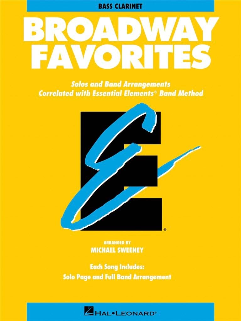 Essential Elements Broadway Favorites (Bass Clar) Partition