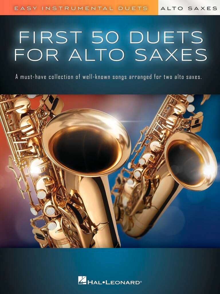 First 50 Duets for Two Alto Saxophones Partition Saxophone