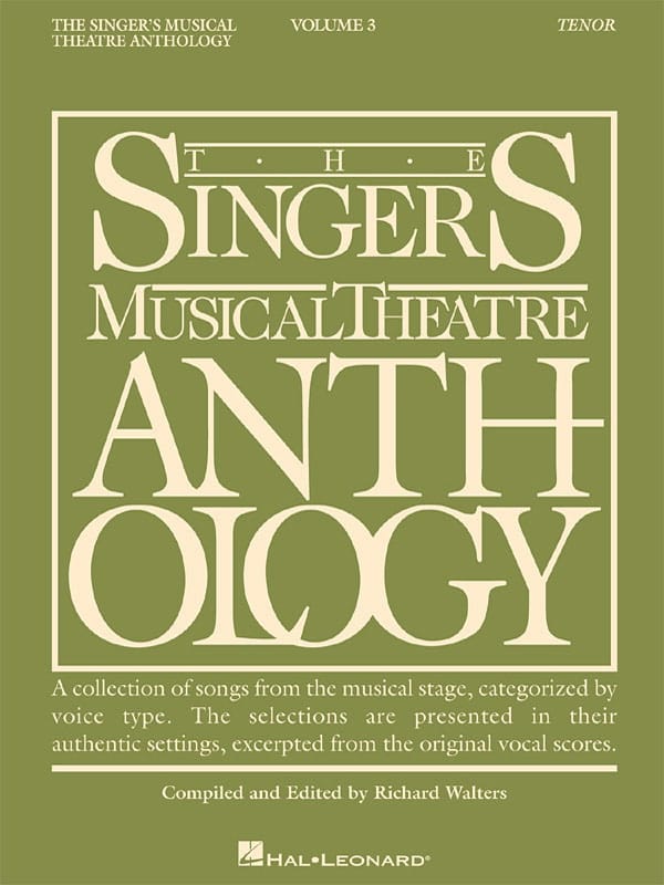 The Singer's Musical Theatre Anthology Volume 3 - Tenor - Partition
