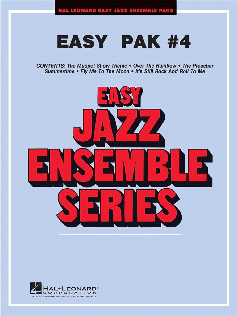 Easy Jazz Ensemble Pak 4 Partition
