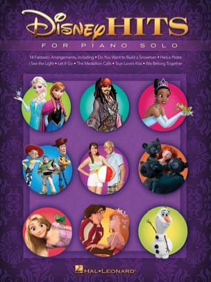 Disney Hits for Piano Solo DISNEY Partition Musique de film