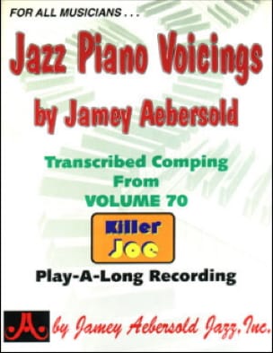 Jazz Piano Voicing Volume 70 METHODE AEBERSOLD Partition Jazz