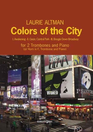 Colors of the City Laurie Altman Partition Trombone