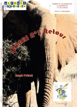 Safari N° 3 Retour René Potrat Partition Ensemble de percussions
