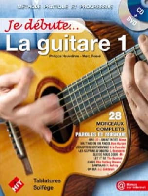 Je débute la Guitare (CD + DVD) - Heuvelinne Philippe / Rouvé Marc