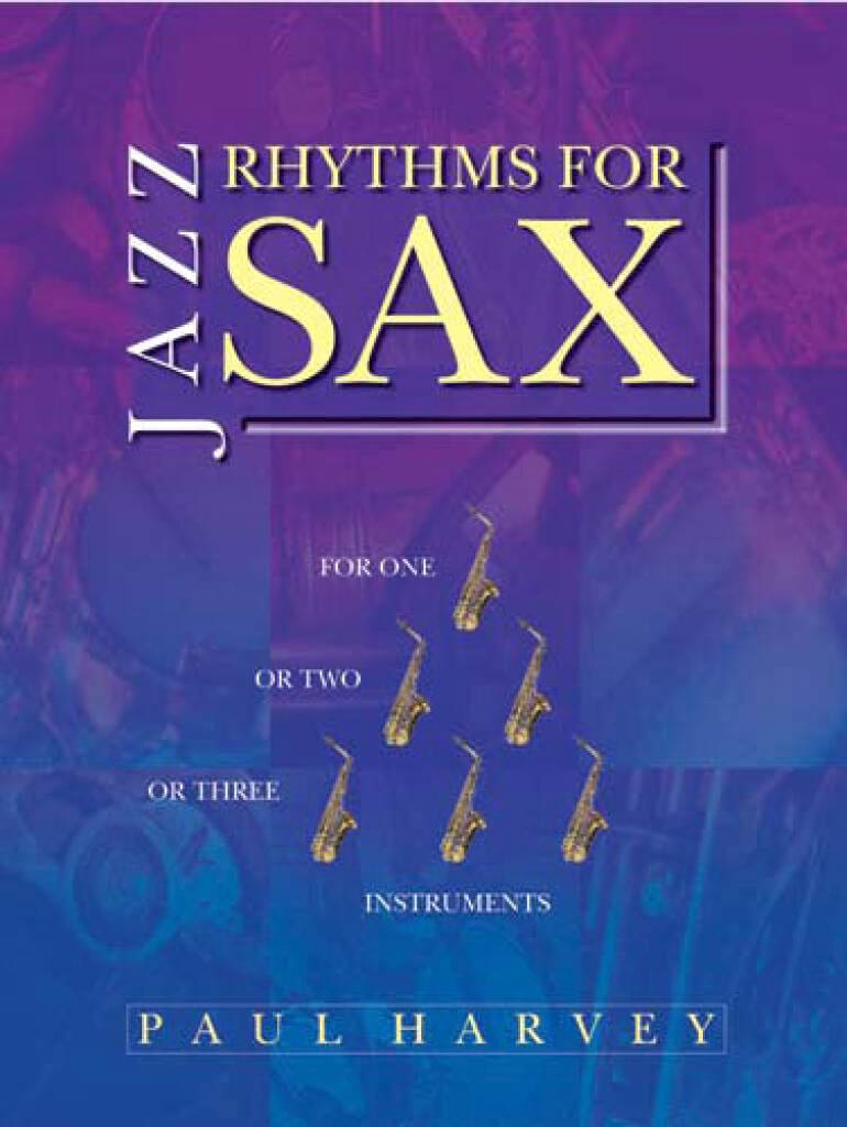 Jazz Rhythms For Sax Paul Harvey Partition Saxophone