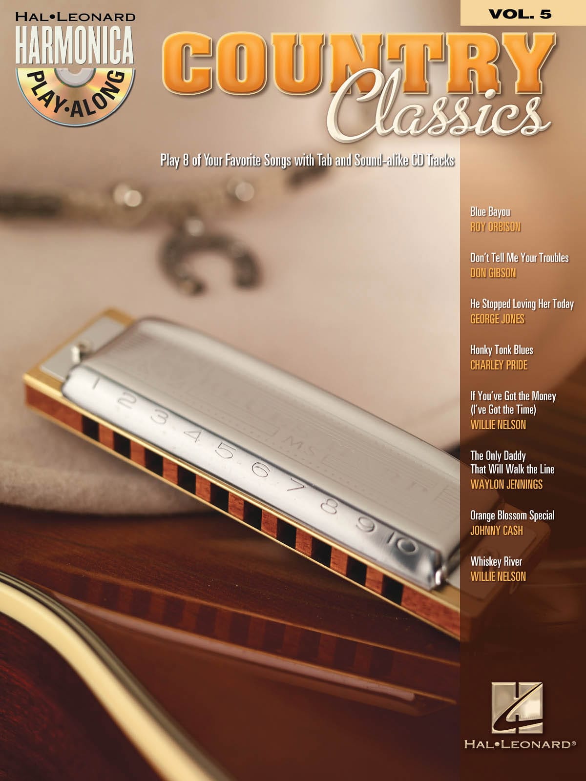 Harmonica Play-Along Volume 5 - Country Classics Partition Pop / Rock