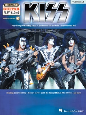 Deluxe Guitar Play-Along Volume 18 - Kiss Kiss Partition Pop / Rock