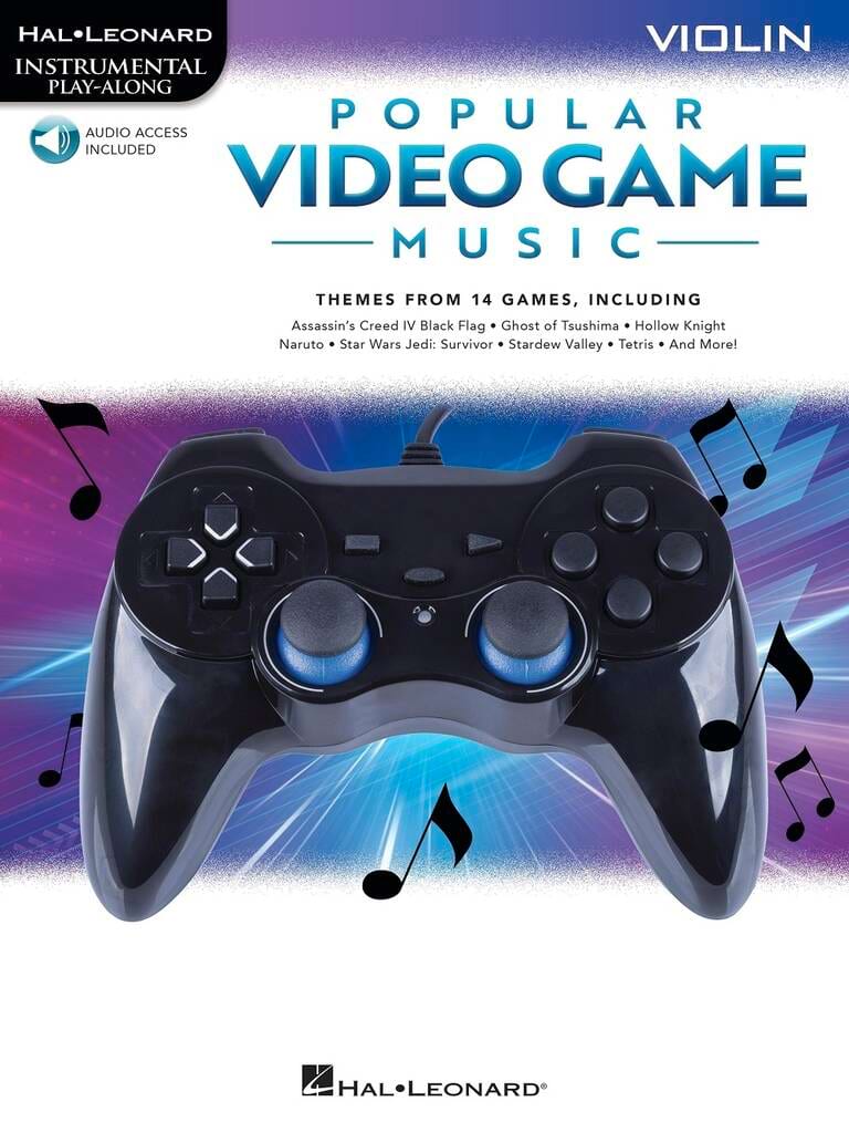 Popular Video Game Music Partition Violon