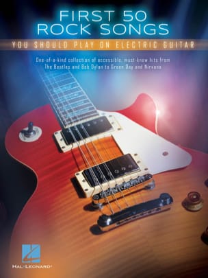 First 50 Rock Songs - Guitare Electrique Partition Pop / Rock