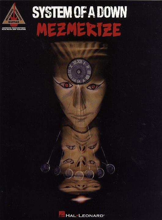 Mezmerize. Guitare System Of A Down Partition Pop / Rock