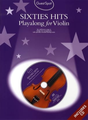 Guest Spot - Sixties Hits Playalong For Violin Partition Violon