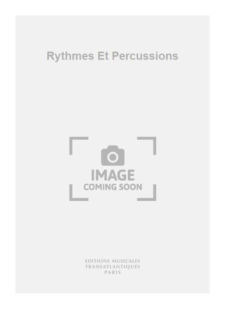 Rythmes & Percussion A'J' Cavaille Partition Multi Percussions